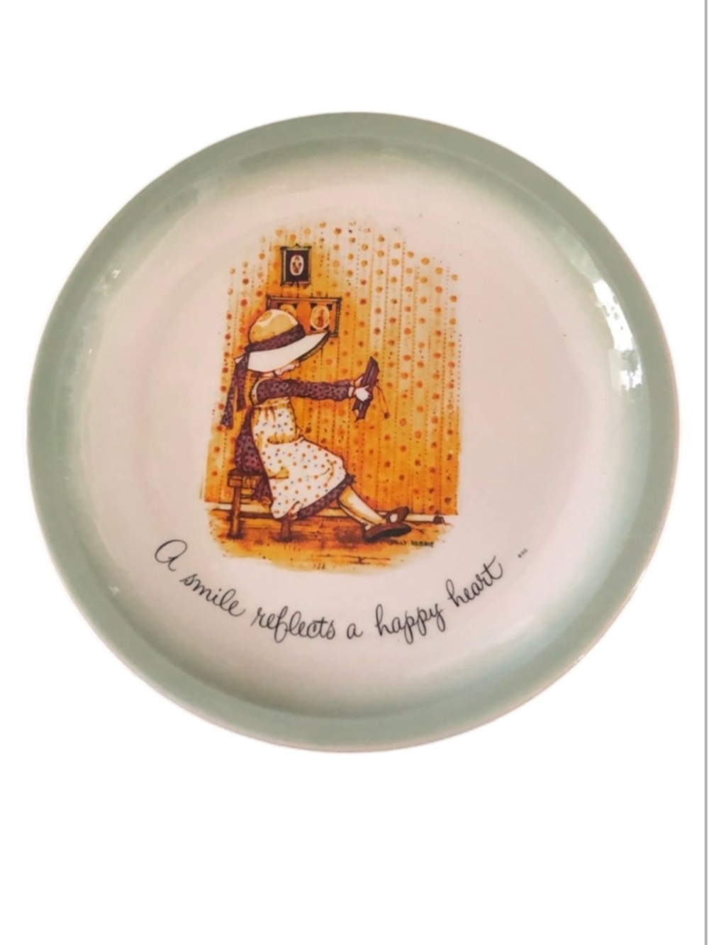 Vintage Holly Hobbie Collector's Edition Plate